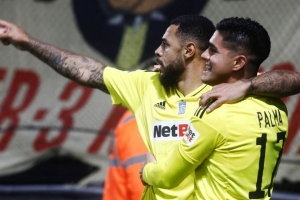 &Alpha;&Rho;&Eta;&Sigma; &ndash; &Pi;&alpha;&nu;&alpha;&iota;&tau;&omega;&lambda;&iota;&kappa;ό&sigmaf; 1-0 | &Nu;ί&kappa;&eta;&sigma;&epsilon; &tau;&omicron;&nu; &Zeta;&alpha;&mu;&pi;ά&lambda;&alpha; &kappa;&alpha;&iota; &tau;&eta; &laquo;&sigma;&upsilon;&mu;&mu;&omicron;&rho;ί&alpha;&raquo; &tau;&omicron;&upsilon;!