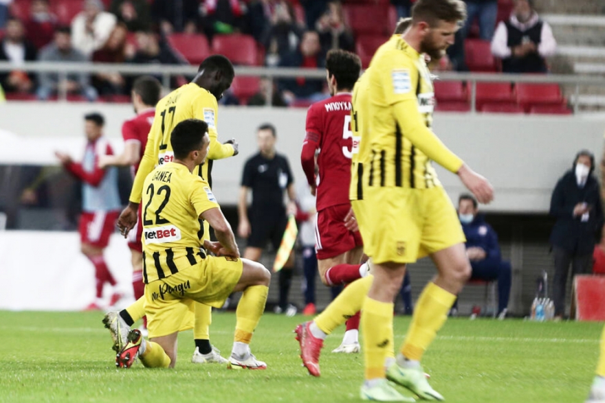 &Omicron;&lambda;&upsilon;&mu;&pi;&iota;&alpha;&kappa;ό&sigmaf; &ndash; &Alpha;&Rho;&Eta;&Sigma; 1-0 | &Alpha;&phi;έ&theta;&eta;&kappa;&epsilon; &sigma;&tau;&iota;&sigmaf; &phi;&omicron;&beta;ί&epsilon;&sigmaf; &tau;&omicron;&upsilon; &hellip;&kappa;&alpha;&iota; &sigma;&tau;&omicron;&nu; &Mu;&alpha;&nu;&omicron;ύ&chi;&omicron;